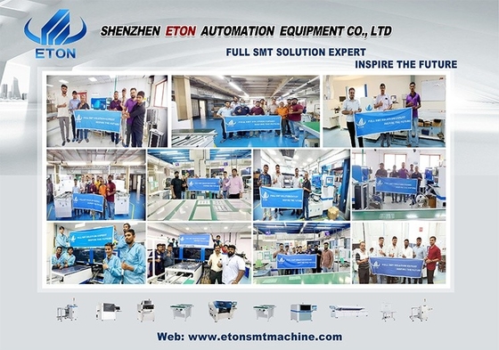 ETON-Hochgeschwindigkeits-smt Auswahl und Platzmaschine SMT-Maschine HT-T9 passend für irgendeine Länge des flexiblen Streifens