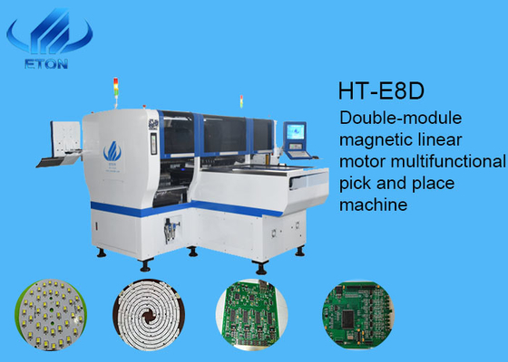Magnetische Linearmotor-Auswahl und Platz-Maschinen-doppeltes Modul 90000CPH LED