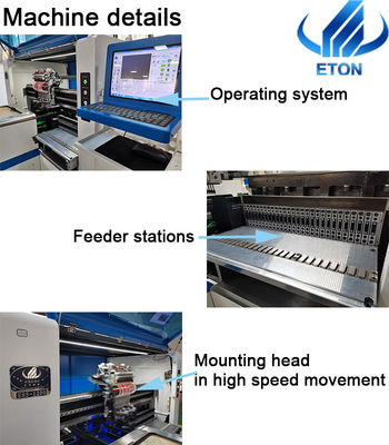 SMT-Auswahl und Platzmaschinenhersteller PWB-Leiterplatte, die automatische Druckermaschine druckt