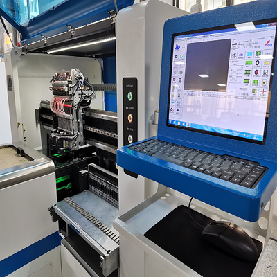 12 PC führte Haupt-Drver DOB-Birne smt Linie Auswahl PWBs SMD und Platzmaschine