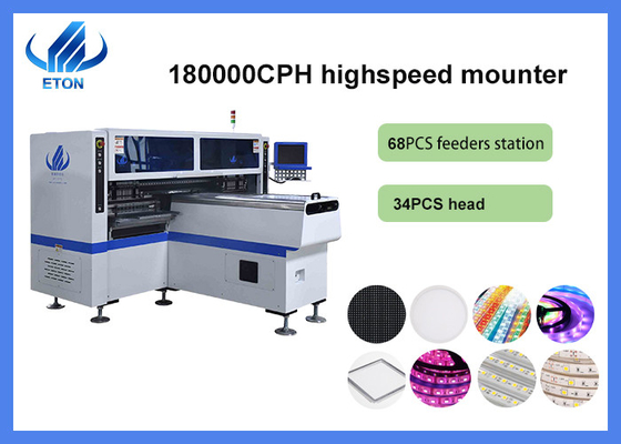 Hochgeschwindigkeits-SMT-Produktionslinie Gruppe Montage LED Flexible Strip Tube Licht Montage Maschine