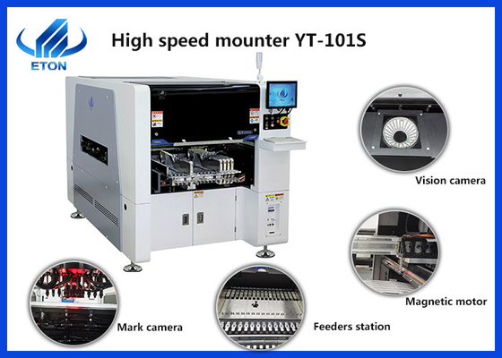 Hohe Präzision SMT-Montage-Maschine für die Befestigung von Minute 0201 maximale Teil40x40mm