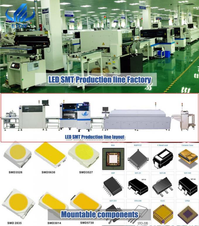 Auswahl 180000CPH und Platzarm SMT-Mini-Auswahl und Platzmaschine für SMT-Linie 1